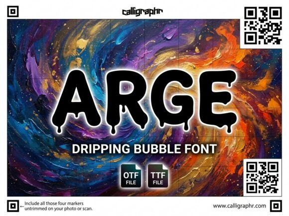 Arge: A Distinctive Decorative Typeface for Bold Branding