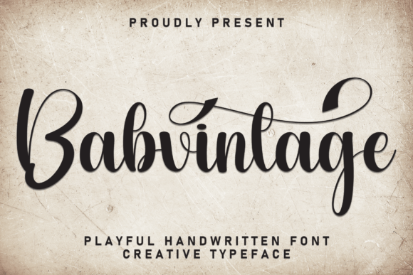 Babvintage Font for Professional Branding