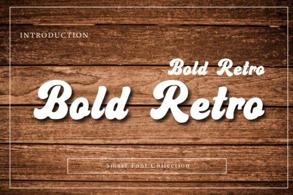 Bold Retro Font for Vintage Craft Designs