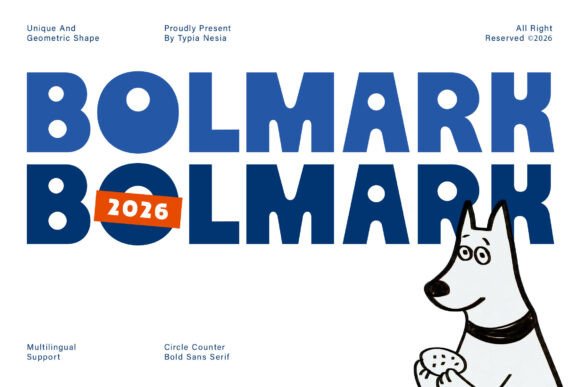 Bolmark Typeface for Modern Web Design