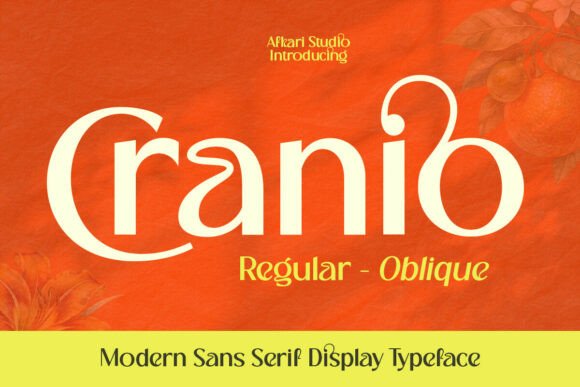 Cranio Font: Bold Clarity for Modern Brands