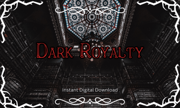 Dark Royalty Typeface for Elegant Branding