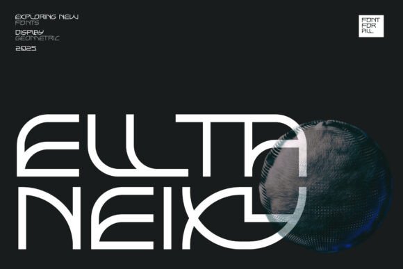 Elltaneixy Font for Modern Web Design