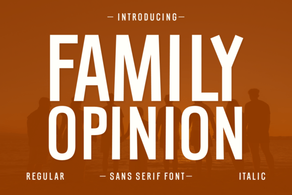 Family Opinion: A Tall Sans Serif for Modern Editorial Design