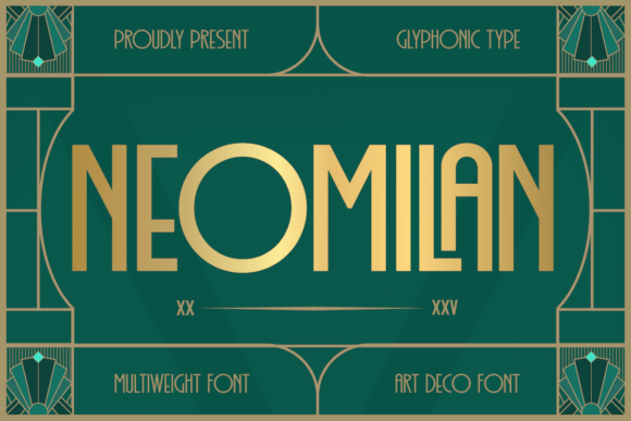 Gc Neomilan: The Neo Art Deco Typeface for Modern Editors