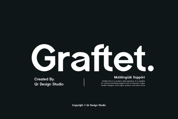 Graftet Font: Modern Display Typography for Editorial Design