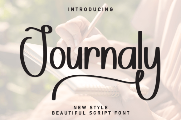 Journaly Font: Elevate Your Brand with Whimsical Script