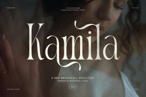 Kamila: The Elegant Serif Font for Luxury Branding