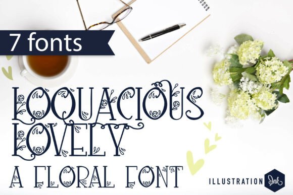 Loquacious Lovely Typeface for Branding