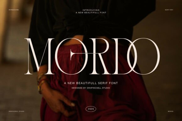 Mordo Serif Font for Elegant Handmade Branding