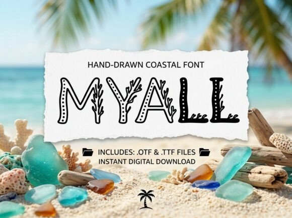 Myall Typeface Review for Nautical Branding