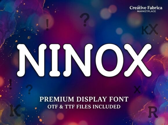 Ninox Font Review: A Bold Decorative Choice for Designers