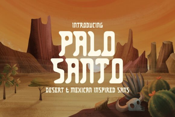 Palo Santo: A Bold Typeface for Editorial Design