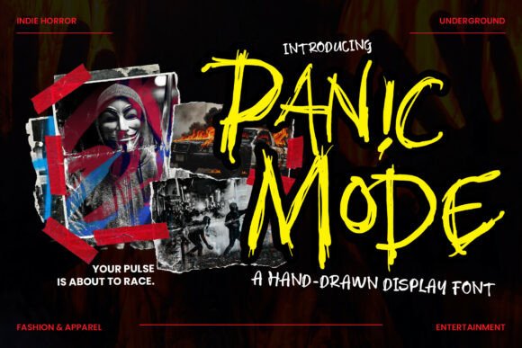 Panic Mode Font for Bold Business Branding