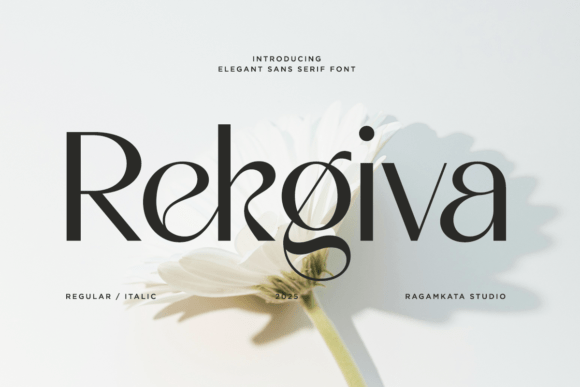 Rekgiva Font: Elevating Digital Brand Headers