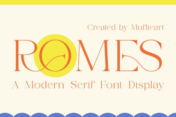 Romes Typeface for Modern Branding