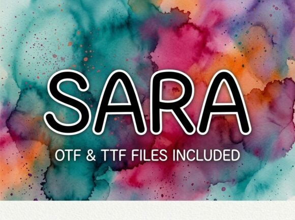 Sara: A Minimalist Typeface for Modern Makers