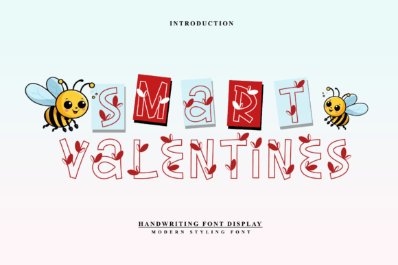 Smarts Valentines: A Playful Display Font for Modern Editorial Design