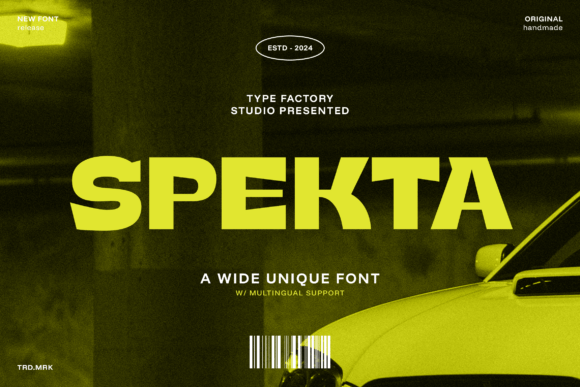 Spekta Typeface for Bold Editorial Design