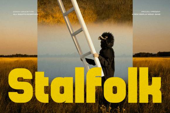 Stalfolk: A Bold Display Typeface for Modern Web Design