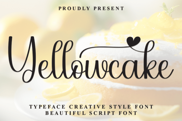 Yellowcake Font: Warm Script for Handmade Brands