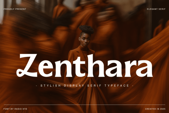 Zenthara: Elegant Serif Font for Crafters